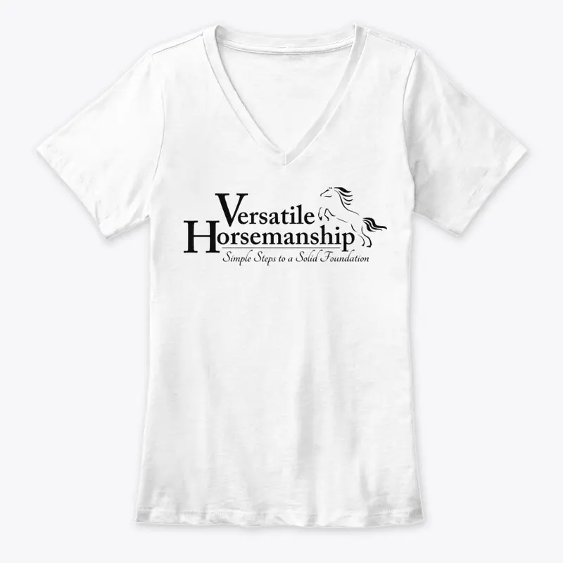 Versatile Horsemanship ~ Black Logo